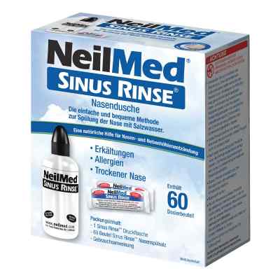 Neilmed Sinus Rinse Nasendusche + 60 Dosierbeutel Nasenspülsalz 1 Pck von NeilMed Pharma GmbH PZN 15297276