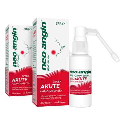 Neo-angin Benzydamin akute Halsschmerzen Spray 2x30 ml von MCM KLOSTERFRAU Vertr. GmbH PZN 08102800