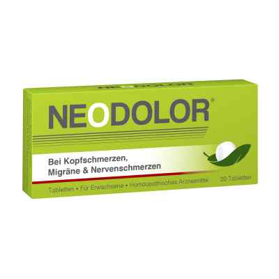 Neodolor Tabletten 20 stk von PharmaSGP GmbH PZN 12350515