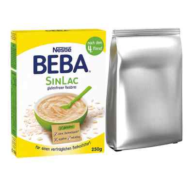 Nestle Beba sinlac glutenfreier Reisbrei noctu d.4 M. 250 g von NESTLE Nutrition GmbH PZN 15579299