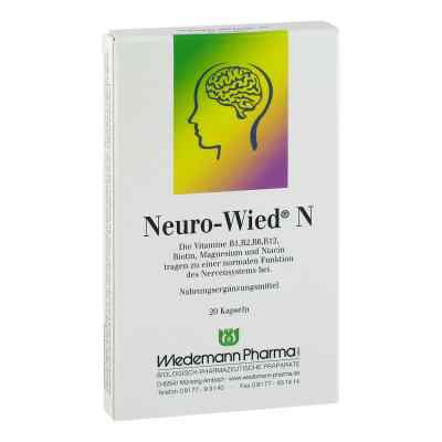 Neuro Wied N Kapseln 20 stk von Wiedemann Pharma GmbH PZN 09616932
