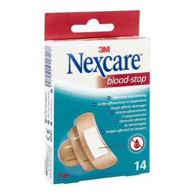 Nexcare Blood Stop Pflasterstrips 14 stk von 3M Deutschland GmbH PZN 13898824