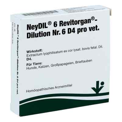 Neydil Nummer 6 Revitorgan Dilution d 4 pro veterinär Ampullen 5X2 ml von vitOrgan Arzneimittel GmbH PZN 06487813