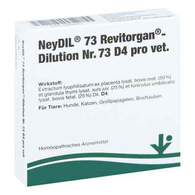 Neydil Nummer 7 3 Revitorgan Dilution d 4 pro veterinär Ampullen 5X2 ml von vitOrgan Arzneimittel GmbH PZN 06488037