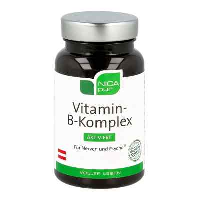 Nicapur Vitamin B-komplex aktiviert Kapseln