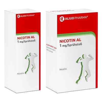 Nicotin AL 1 mg/Sprühstoß Spray zur Anwendung in der Mundhöhle
