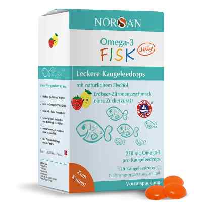 Norsan Omega-3 Fisk Jelly für Kinder Dragees