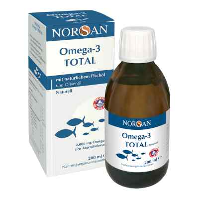 Norsan Omega-3 Total Naturell flüssig 200 ml von NORSAN GmbH PZN 13476543