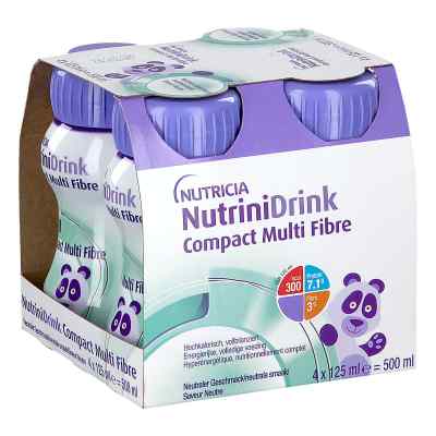 Nutrinidrink Compact Multifibre Neutral 4X125 ml von Danone Deutschland GmbH PZN 10185822