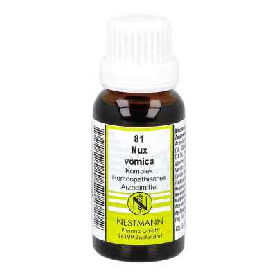 Nux Vomica Komplex Nummer 81 20 ml von NESTMANN Pharma GmbH PZN 00736238