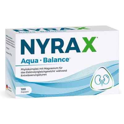 Nyrax Aqua Balance während Entwässerungs-Kuren 