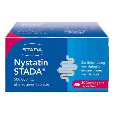 Nystatin STADA 500.000 internationale Einheiten überzogene Table 20 stk von STADA Consumer Health Deutschlan PZN 00892352