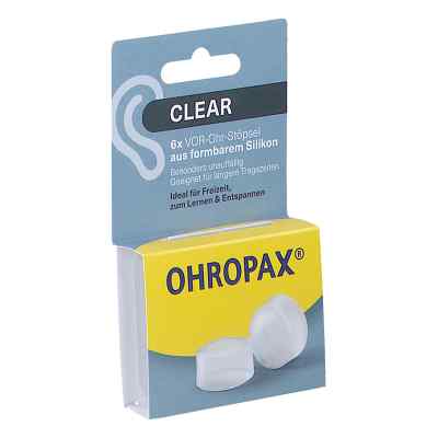 Ohropax Clear Silikon Vor-Ohr Stöpsel