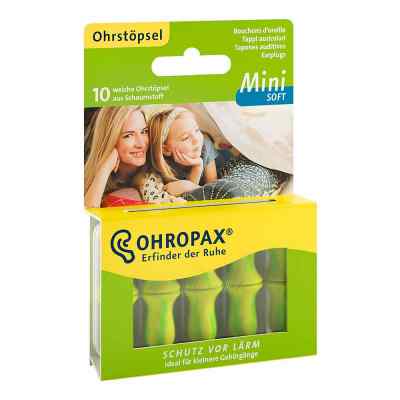 Ohropax mini soft Schaumstoff Stöpsel 10 stk von OHROPAX GmbH PZN 10795383