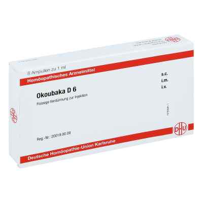 Okoubaka D6 Ampullen 8X1 ml von DHU-Arzneimittel GmbH & Co. KG PZN 11707501