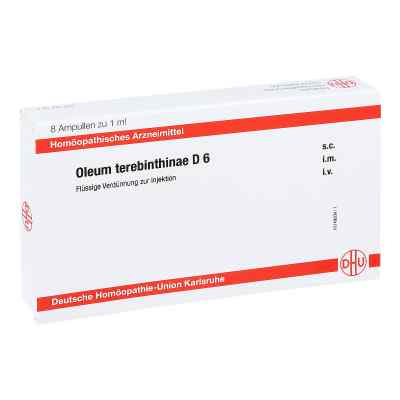 Oleum Terebinthinae D6 Ampullen 8X1 ml von DHU-Arzneimittel GmbH & Co. KG PZN 11707518