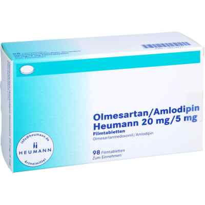 Olmesartan/amlodipin Heumann 20 Mg/5 Mg Filmtabletten