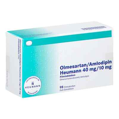 Olmesartan/amlodipin Heumann 40 Mg/10 Mg Filmtabletten