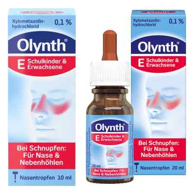 Olynth 0,1% Nasentropfen für Schulkinder und Erwachsene 20+10 ml von Kenvue Germany GmbH (OTC) PZN 08107672