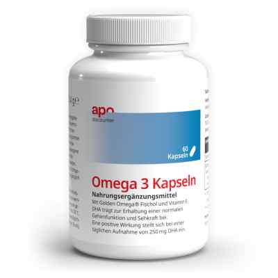 Omega 3 Fischöl Kapseln 60 stk von apo.com Group GmbH PZN 18297673