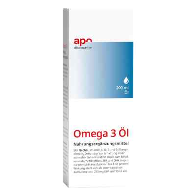 Omega 3 Öl mit Vitamin A, D und E 200 ml von apo.com Group GmbH PZN 18297696