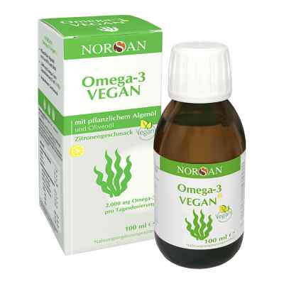 Omega 3 Vegan Algenöl flüssig Norsan 100 ml von NORSAN GmbH PZN 13476394