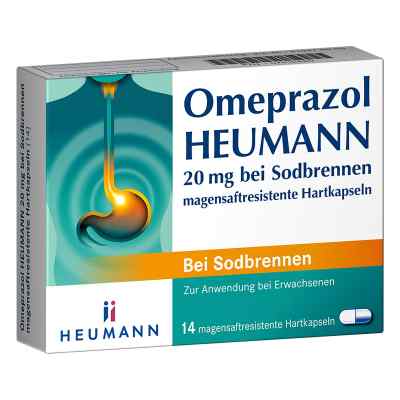 Omeprazol Heumann 20 mg bei Sodbrennen