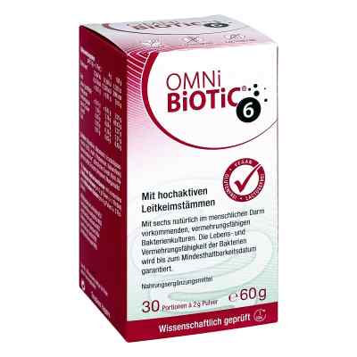 OMNi-BiOTiC® 6 Pulver 60 g von INSTITUT ALLERGOSAN Deutschland  PZN 09066029