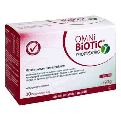 Omni Biotic metabolic Probiotikum Beutel 30X3 g von INSTITUT ALLERGOSAN Deutschland  PZN 10322590
