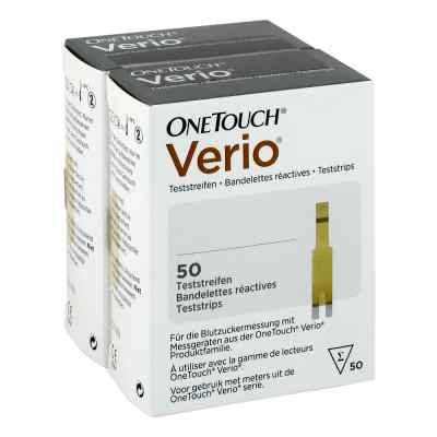 One Touch Verio Teststreifen 100 stk von kohlpharma GmbH PZN 09404087