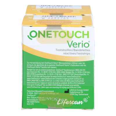One Touch Verio Teststreifen