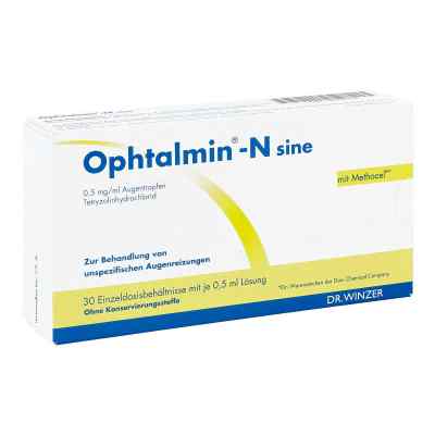 Ophtalmin N Sine Edb 30X0.5 ml von Dr. Winzer Pharma GmbH PZN 16507379
