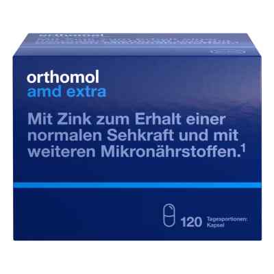 Orthomol Amd extra Kapseln 120 stk von Orthomol pharmazeutische Vertrie PZN 00564197