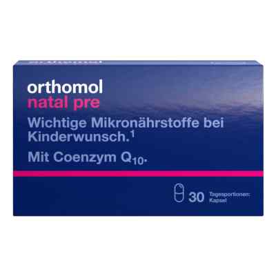 Orthomol Natal Pre Kapseln 30 stk von Orthomol pharmazeutische Vertrie PZN 17206450