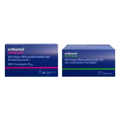 Orthomol Natal pre + Orthomol Fertil plus 2x30 stk von Orthomol pharmazeutische Vertrie PZN 08102400