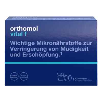 Orthomol Vital f Granulat/Tablette/Kapsel Orange 15er-Packung