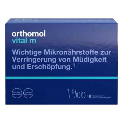 Orthomol Vital M 15 Granulat/Kapseln Kombipackung Orange 1 stk von Orthomol pharmazeutische Vertrie PZN 01319784