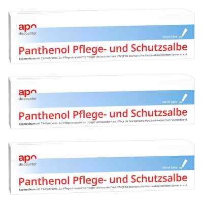 Panthenol Pflege- und Schutzsalbe 3x100 ml von apo.com Group GmbH PZN 08102170