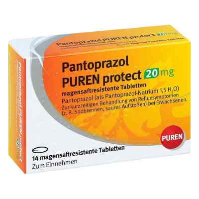 Pantoprazol Puren protect 20 mg magensaftresistent Tabletten 14 stk von PUREN Pharma GmbH & Co. KG PZN 11357343