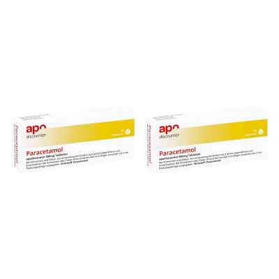 Paracetamol 500 Mg Tabletten bei Fieber und Schmerzen 2 x 20 stk von Fair-Med Healthcare GmbH PZN 08101938