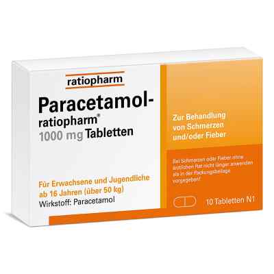 Paracetamol ratiopharm® 1000 mg