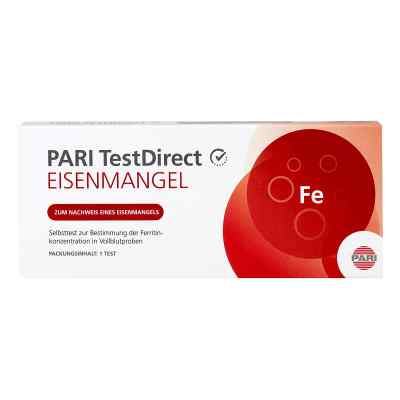 Pari Testdirect Eisenmangel Selbsttest Blut 1 stk von Pari GmbH PZN 18758683