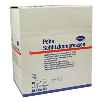 Peha Schlitzkompressen 10x10 cm steril