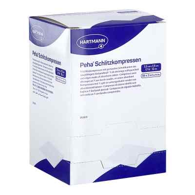 Peha Schlitzkompressen 7,5x7,5 Cm Steril