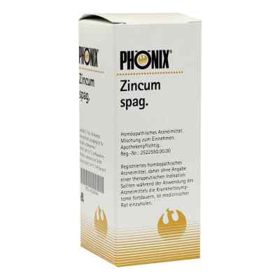 Phönix Zincum spag. Tropfen 50 ml von PHÖNIX LABORATORIUM GmbH PZN 04224044
