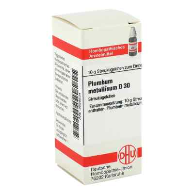 Plumbum Met. D30 Globuli 10 g von DHU-Arzneimittel GmbH & Co. KG PZN 02929504