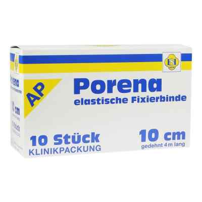 Porena elastische Mullbinde 10 cm weiss ohne Cello