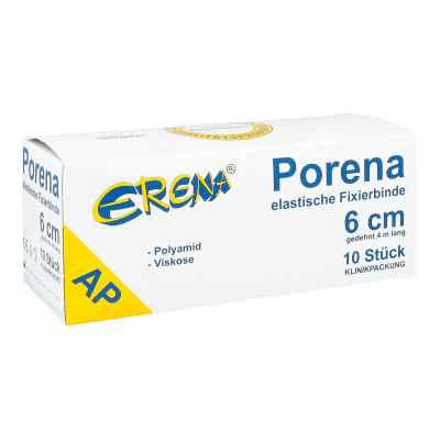 Porena elastische Mullbinde 6 cm weiss ohne Cello