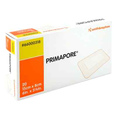 Primapore 8x15 cm Wundverband steril 20 stk von Smith & Nephew GmbH PZN 07738861