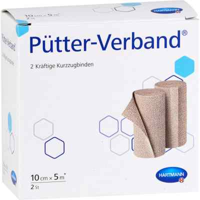 Pütter Verband 10 cmx5 m 2 stk von B2B Medical GmbH PZN 12476222